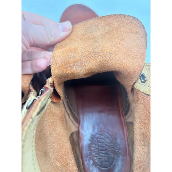 Wolverine 1000 Mile X Buffalo Trace Brown Tan Leather Lace Up Boots Men’s 10 - Picture 13 of 15